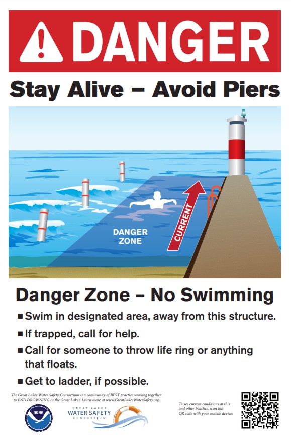 steer clear of the pier